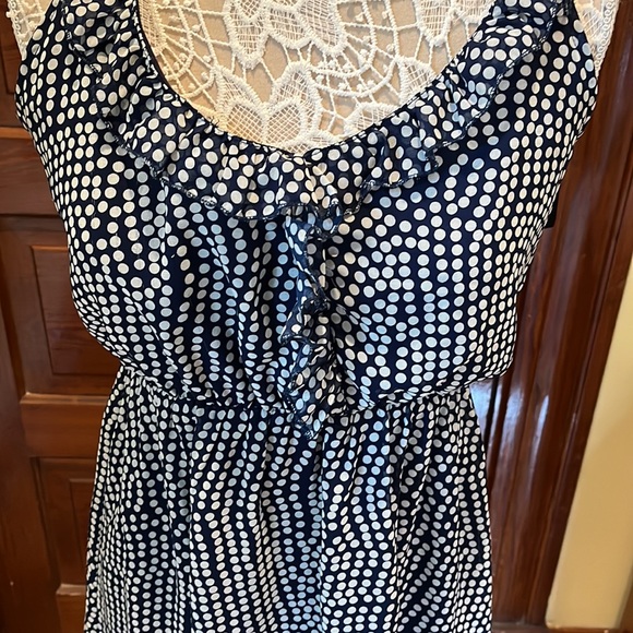 Emmelee Polk Dot Tie-Strap dress (size L) - Picture 2 of 9